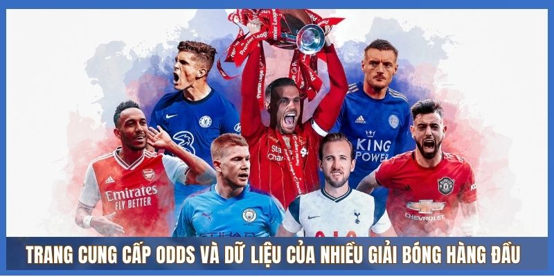 Trang cung cấp odds và dữ liệu của nhiều giải bóng hàng đầu Trang cung cấp odds và dữ liệu của nhiều giải bóng hàng đầu